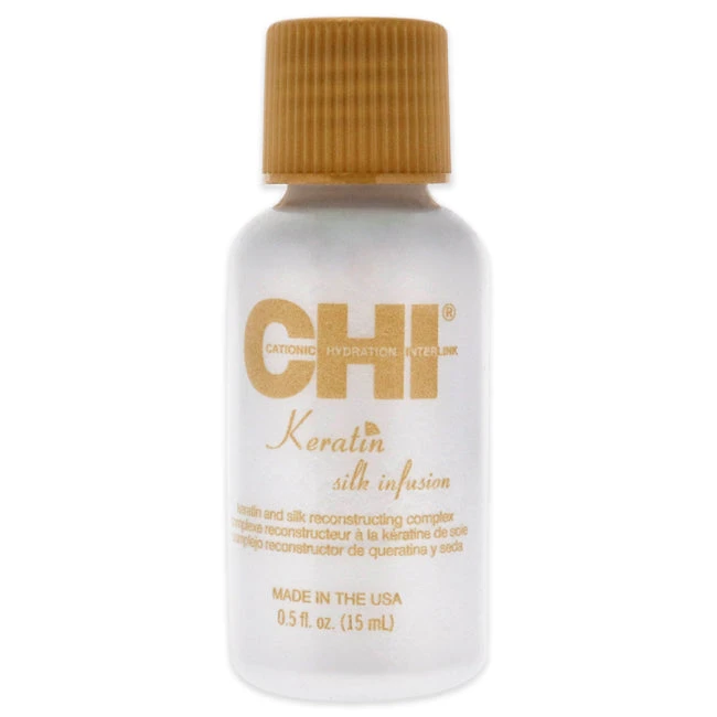 CHI Keratin Silk Infusion By CHI For Unisex - 0.5 Oz Treatment 3 CHI Keratin Silk Infusion By CHI For Unisex - 0.5 Oz Treatment