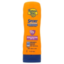 Banana Boat Sport Performance SPF 15 Sunscreens Lotion By Banana Boat For Unisex - 8 Oz Sunscreen Lotion
