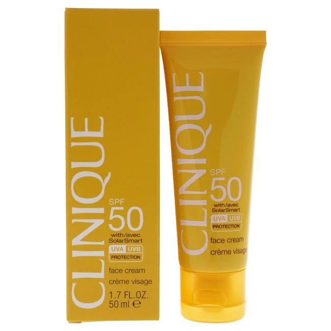 Clinique Face Cream SPF 50 With SolarSmart By Clinique For Unisex - 1.7 Oz Sunscreen 3 Clinique Face Cream SPF 50 With SolarSmart By Clinique For Unisex - 1.7 Oz Sunscreen