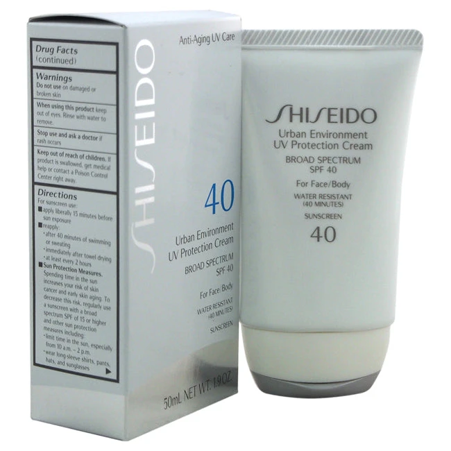 Shiseido Urban Environment UV Protection Cream Broad Spectrum SPF 40 By Shiseido For Unisex - 1.9 Oz Sunscreen 3 Shiseido Urban Environment UV Protection Cream Broad Spectrum SPF 40 By Shiseido For Unisex - 1.9 Oz Sunscreen