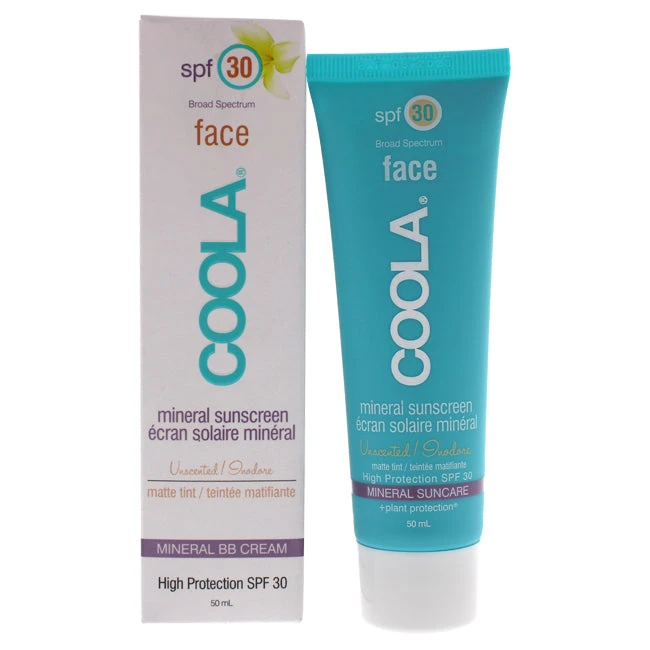 Coola Mineral Face Sunscreen Matte Tint SPF 30 - Unscented By Coola For Unisex - 1.7 Oz Sunscreen 3 Coola Mineral Face Sunscreen Matte Tint SPF 30 - Unscented By Coola For Unisex - 1.7 Oz Sunscreen