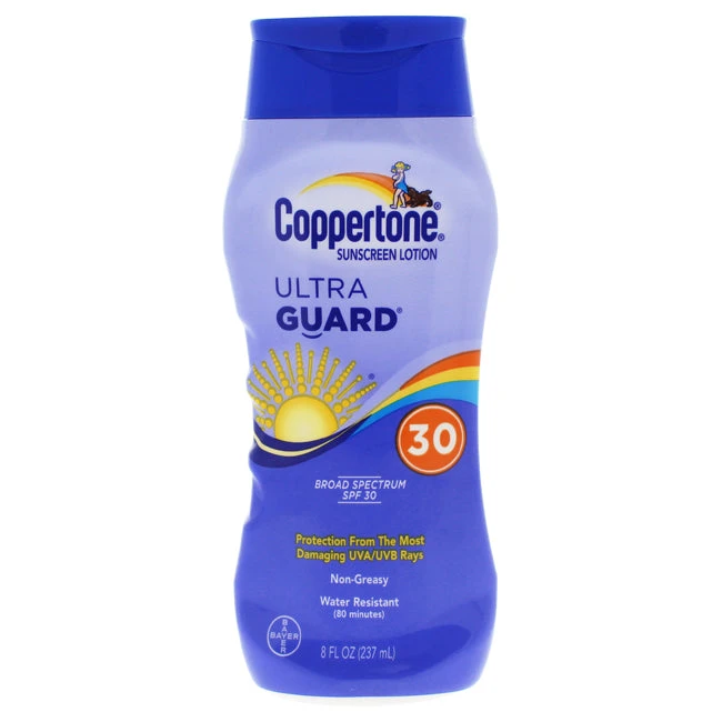 Coppertone Coppertone Ultra Guard Sunscreen Lotion SPF 30 By Coppertone For Unisex - 8 Oz Sunscreen 3 Coppertone Coppertone Ultra Guard Sunscreen Lotion SPF 30 By Coppertone For Unisex - 8 Oz Sunscreen