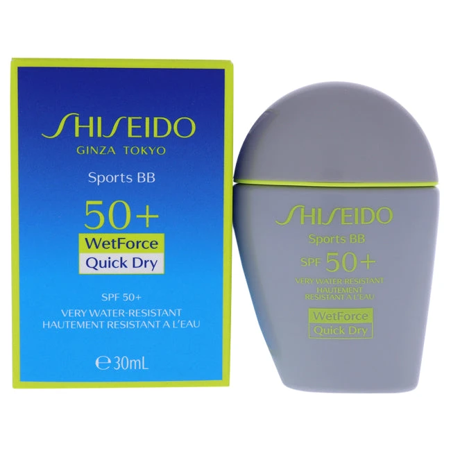 Shiseido Sports BB WetForce SPF 50 - Medium By Shiseido For Unisex - 1 Oz Sunscreen 3 Shiseido Sports BB WetForce SPF 50 - Medium By Shiseido For Unisex - 1 Oz Sunscreen